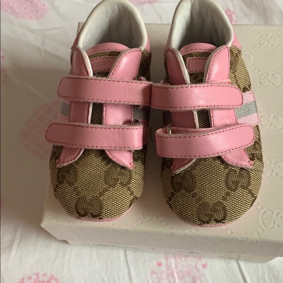 Baby Girl Gucci sneakers shoes - Picture 3 of 5